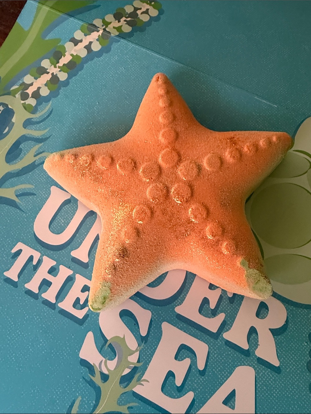 New Lush Kitchen Exclusive Starfish Shower Steamer
